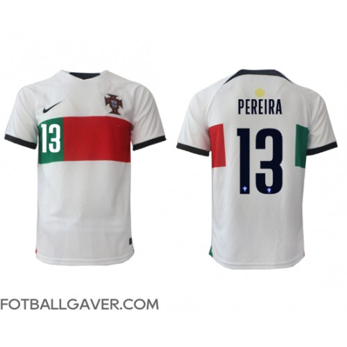 Portugal Danilo Pereira #13 Fotballklær Bortedrakt VM 2022 Kortermet